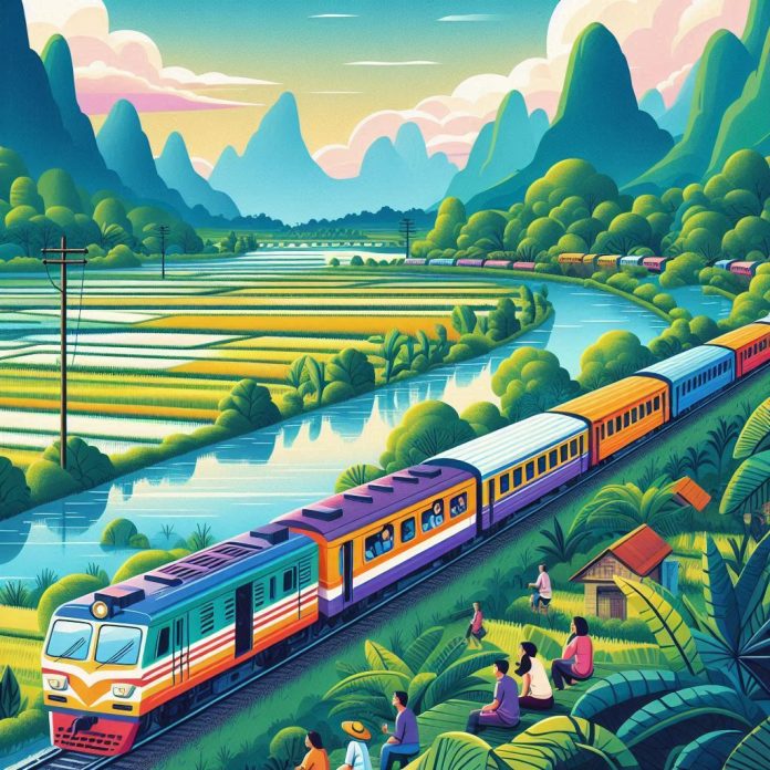 A Train Journey through Asia